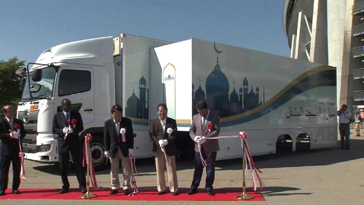 Japonya: 2020 Tokyo Olimpiyatları İçin \'Mobil Cami\'