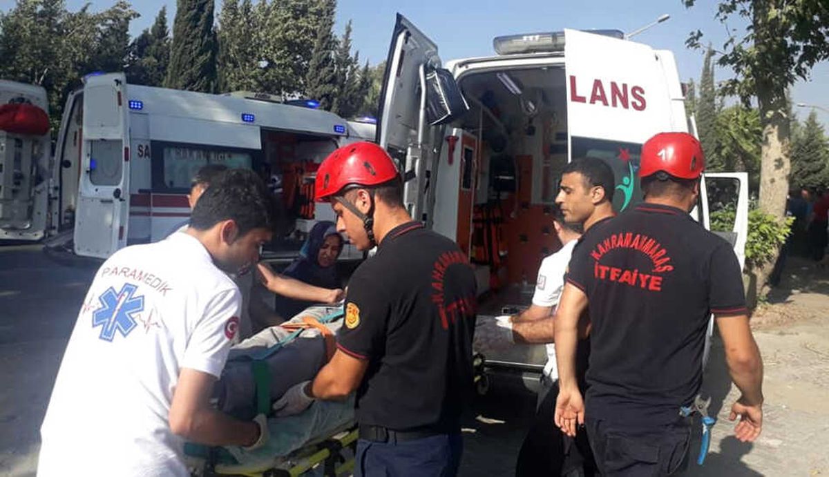 Kahramanmaraş\'ta Trafik Kazası: 3\'ü Ağır 12 Yaralı