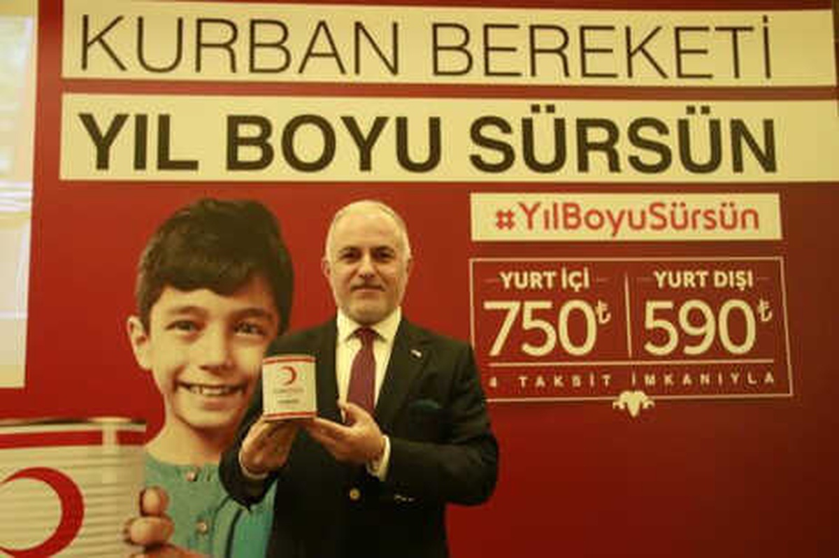 Kızılay "Vekaletle Kurban Kesim Kampanyası"Nı Başlattı