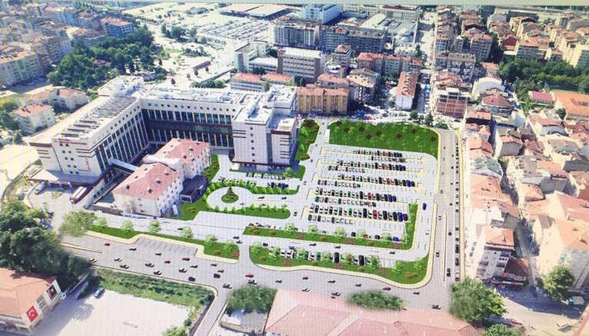 Kocaeli Devlet Hastanesi\'ne 310 Araçlık Otopark