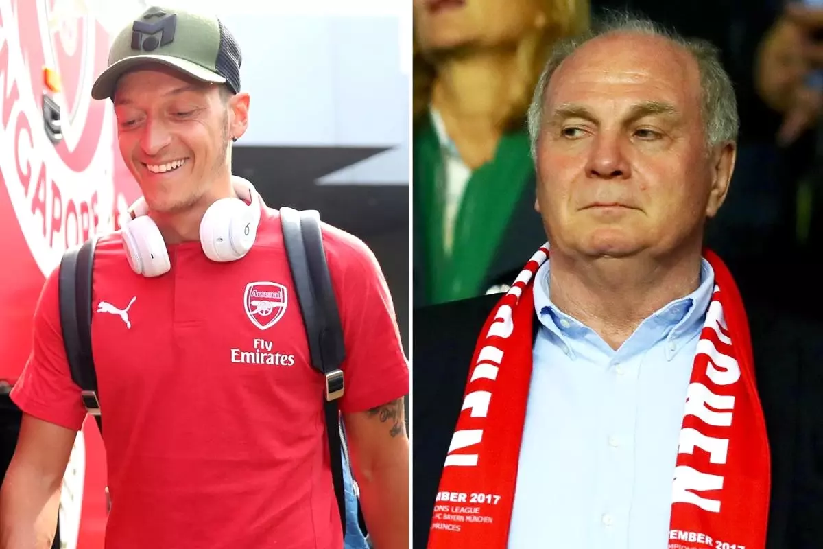 Mesut\'un Menajerinden Hoeness\'e Sert Cevap!