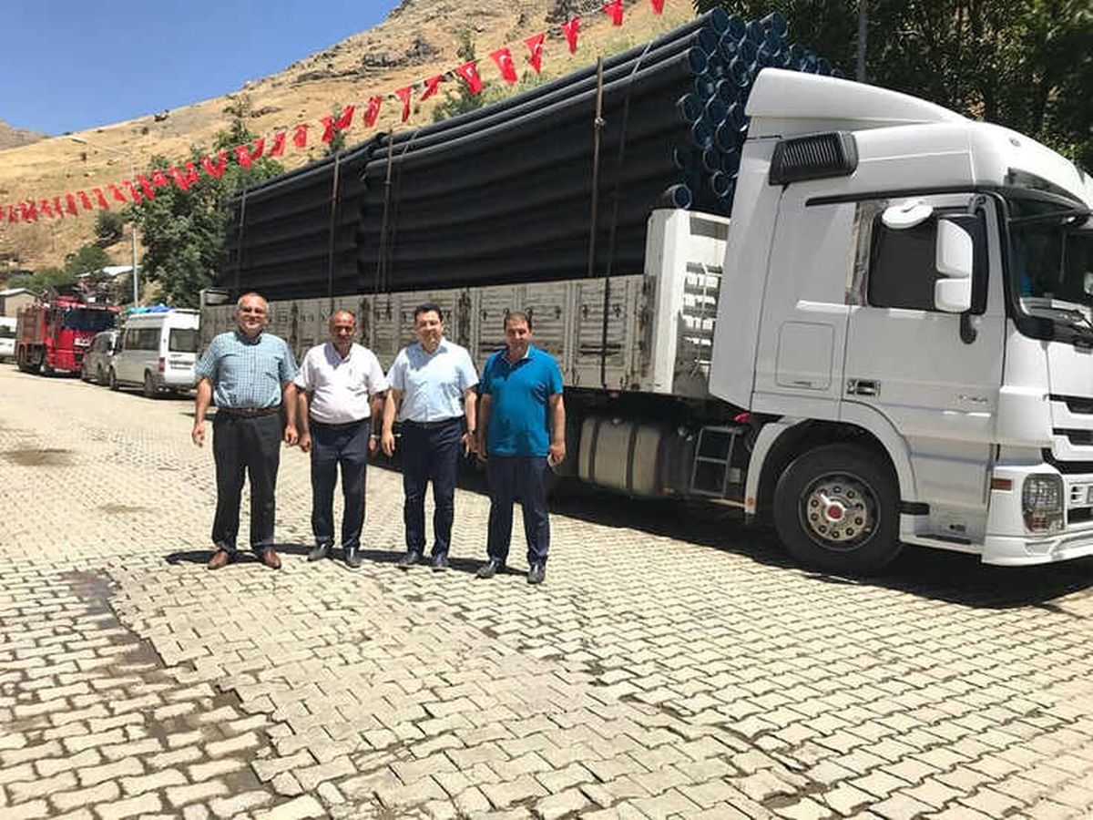 Van Büyükşehirden Bahçesaray\'a Tarımsal Destek
