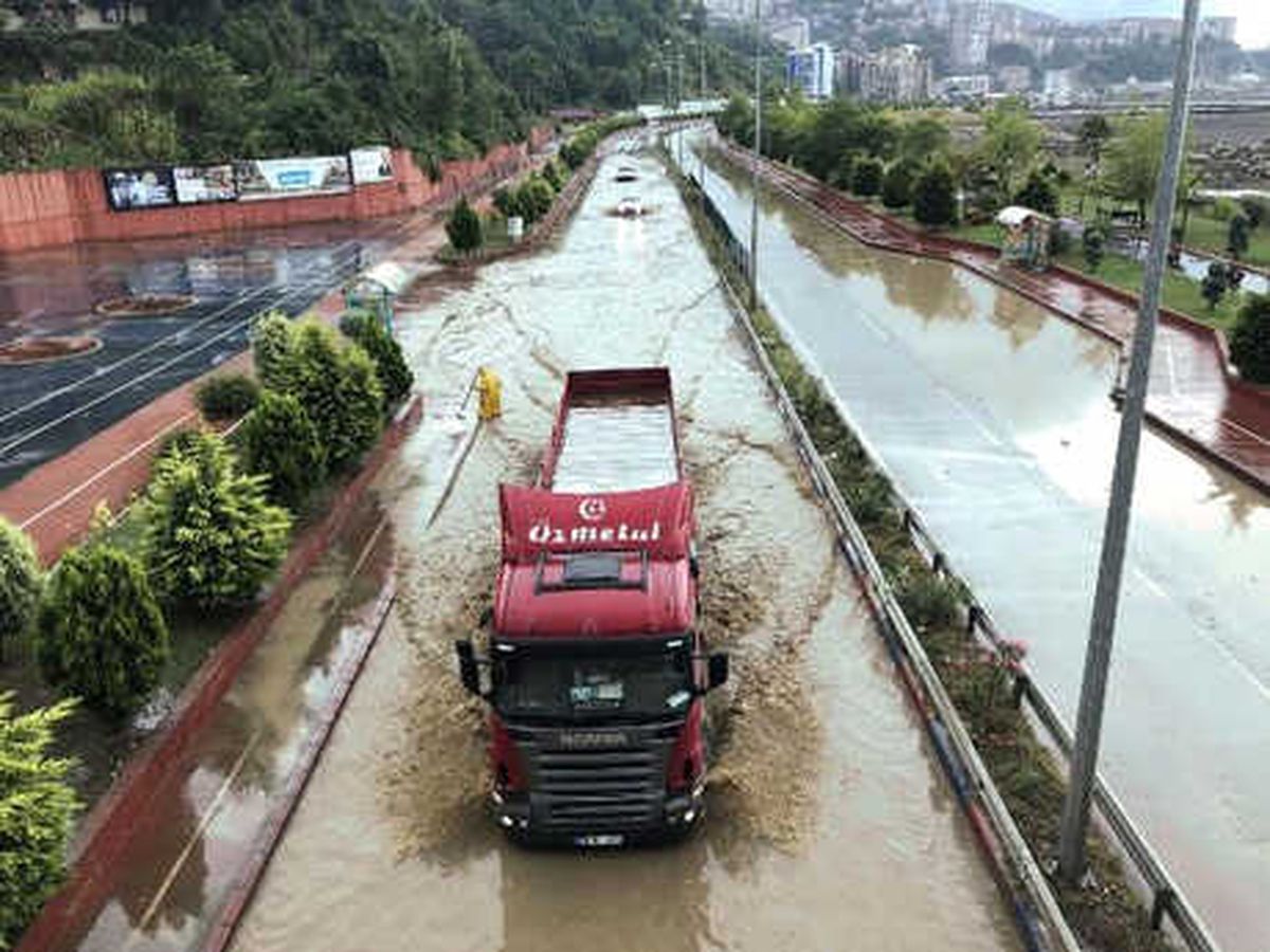 Zonguldak\'ta Sağanak ve Hortum