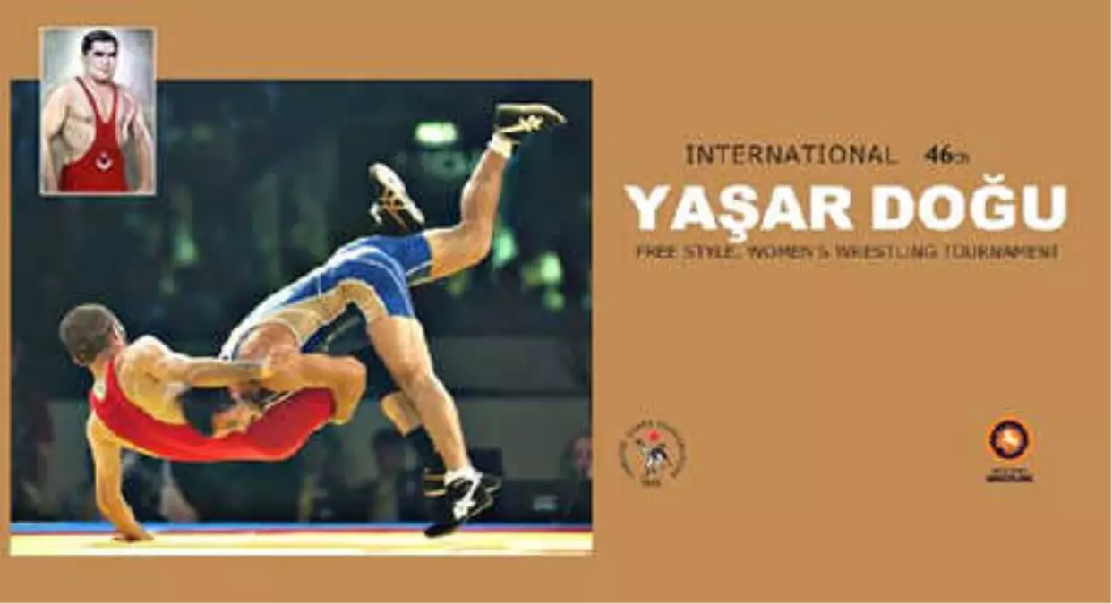 46\'ncı Yaşar Doğu Serbest Güreş Şampiyonası Başlıyor