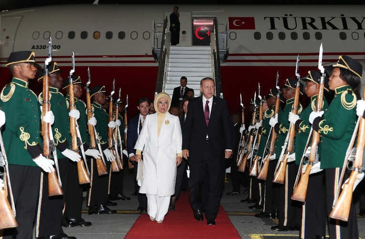 Cumhurbaşkanı Erdoğan Güney Afrika\'da