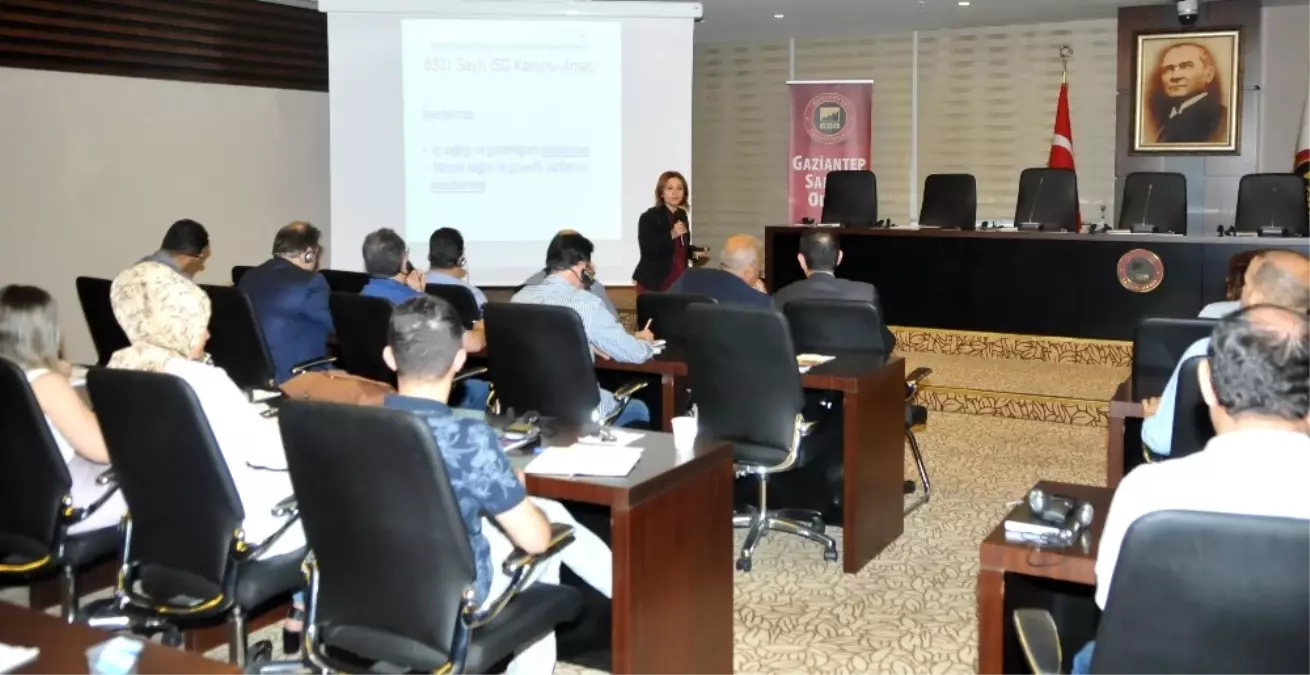 Gso\'dan İşverenler İçin İş Sağlığı ve Güvenliği Eğitim Semineri