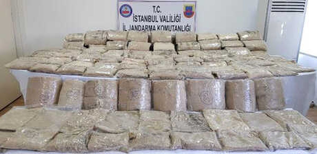Jandarmadan Operasyon: 172 Kilo Eroin Ele Geçirildi