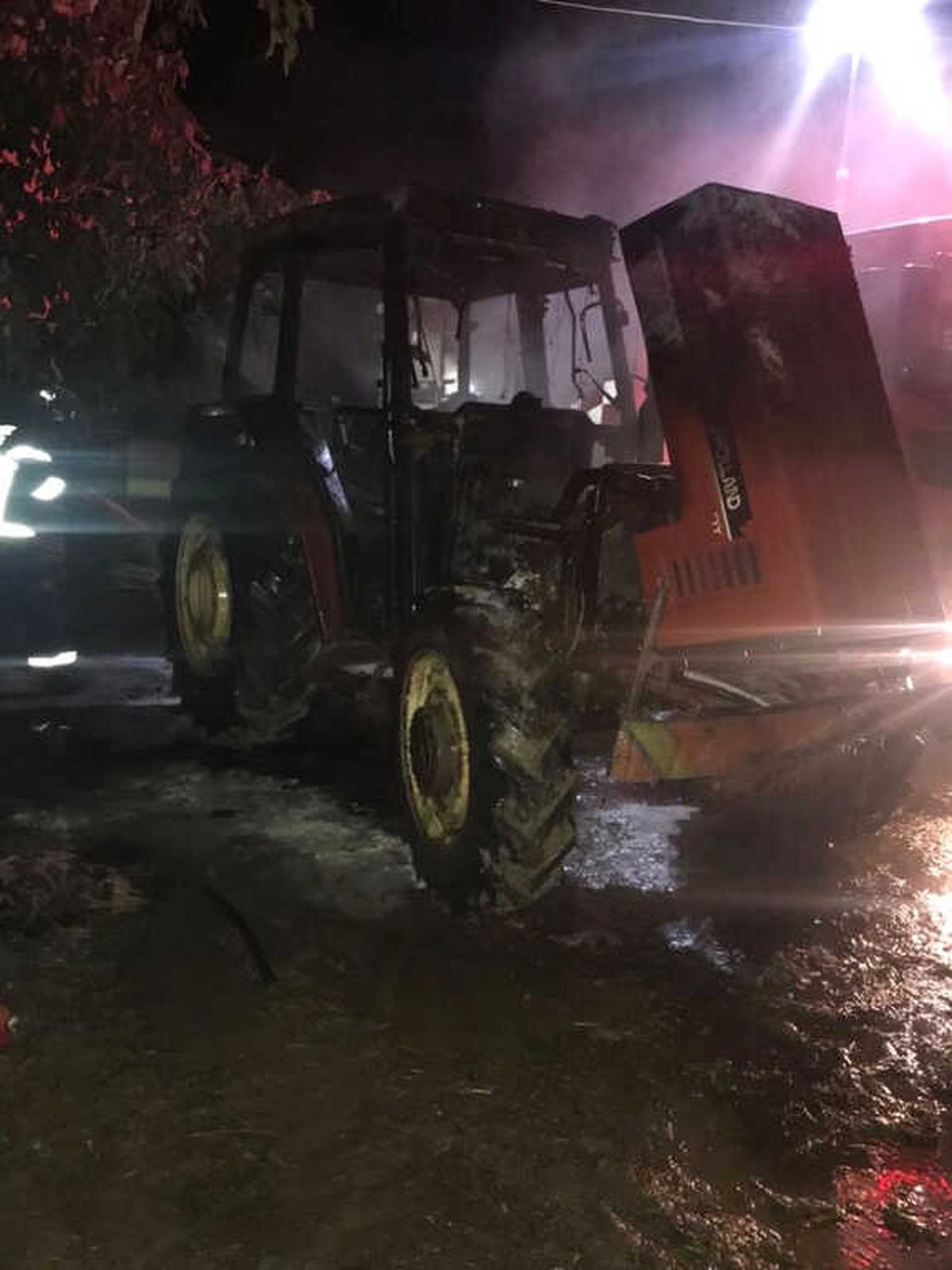 Tekirdağ\'da Traktör Yangını
