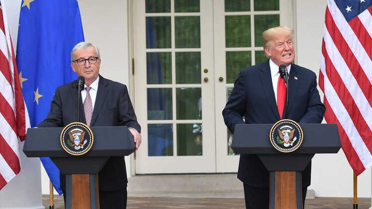 ABD Başkanı Trump: Avrupa Birliği\'yle Gümrükleri Karşılıklı Kaldırmak İçin Çalışacağız