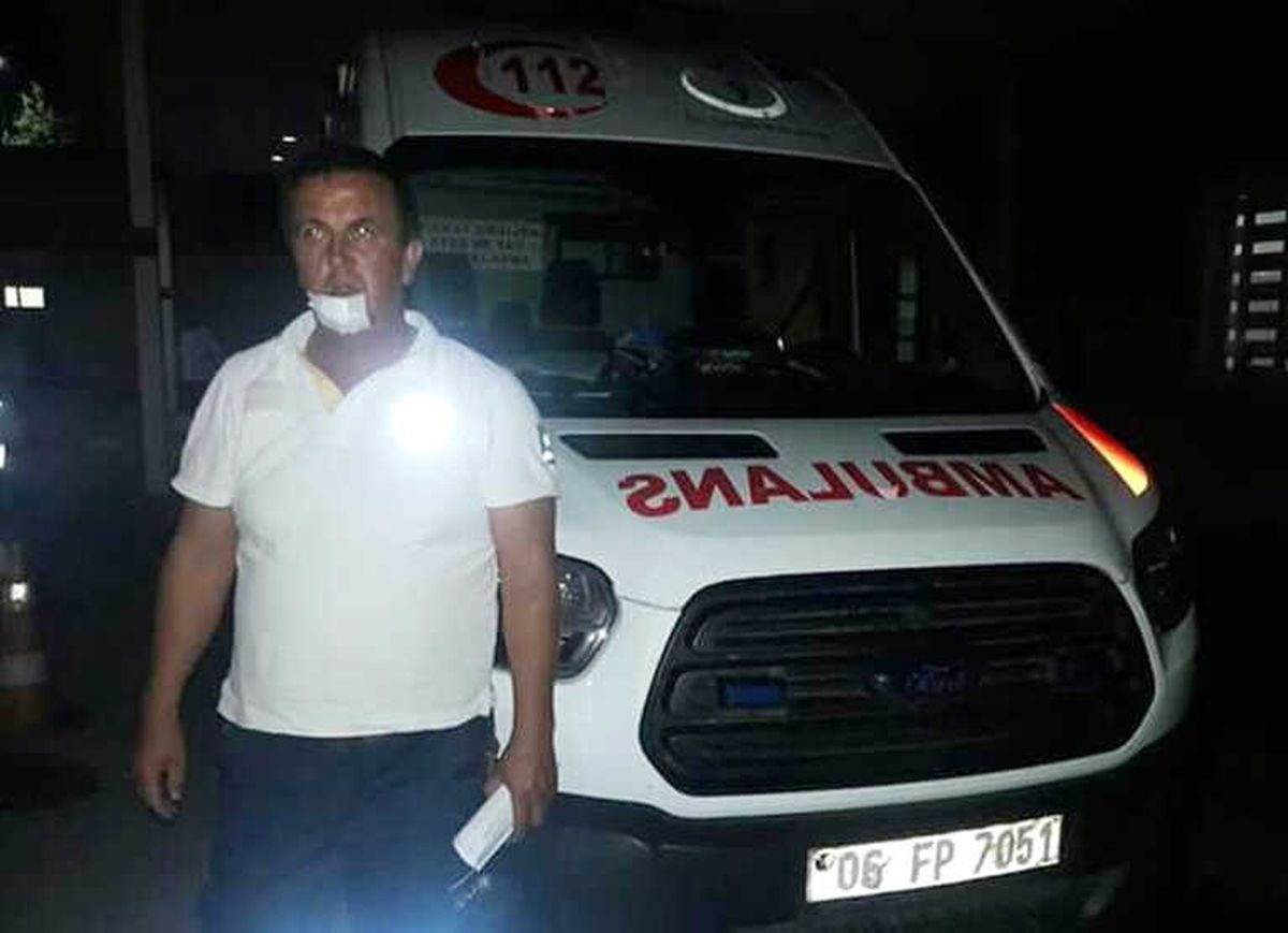 Ankara\'da 112 Acil Servis Ekibine Saldırı