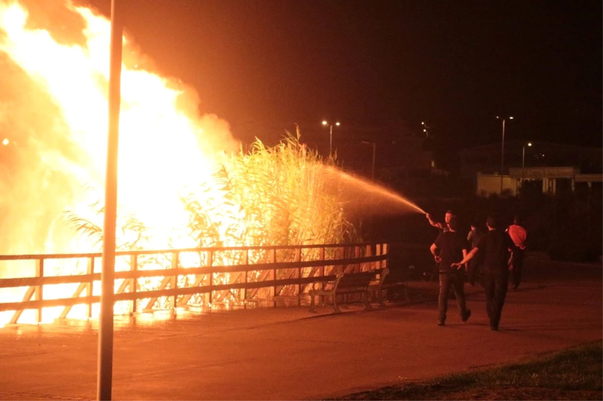 Ankara\'da Korkutan Yangın