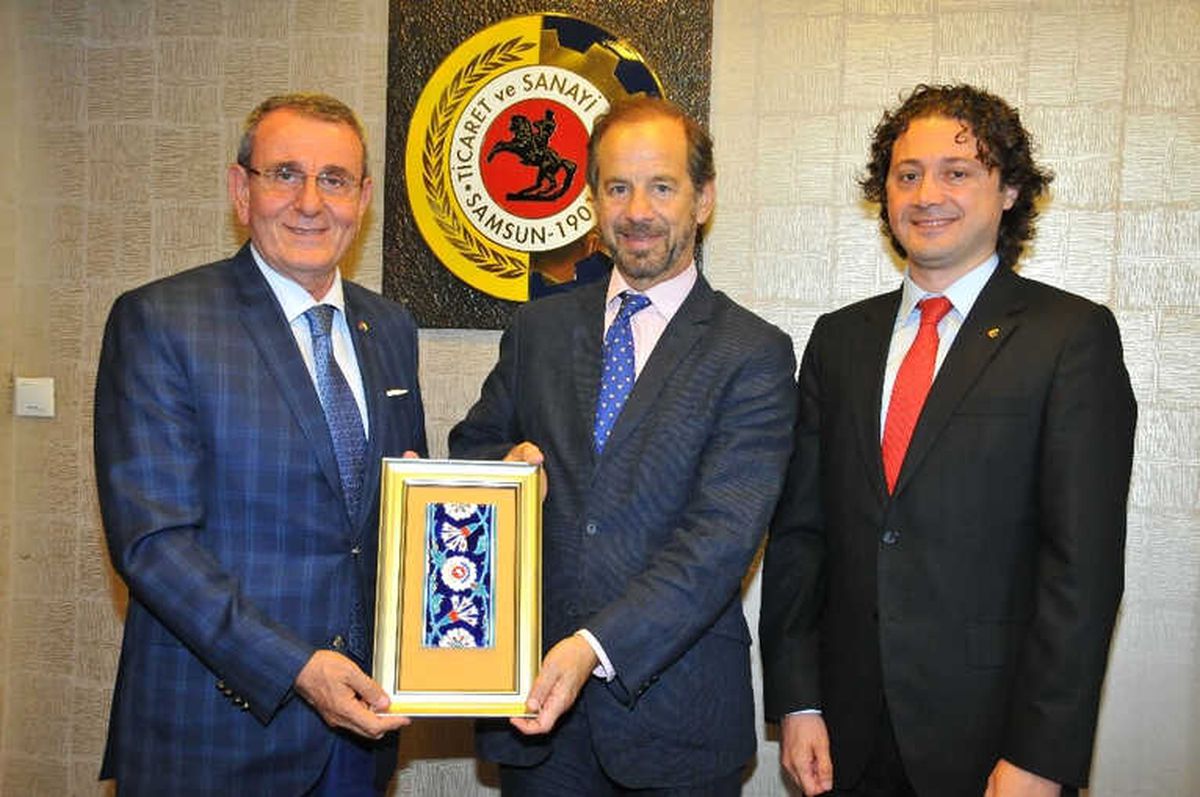 Arjantin Başkonsolosu Rivera, Samsun Tso\'da