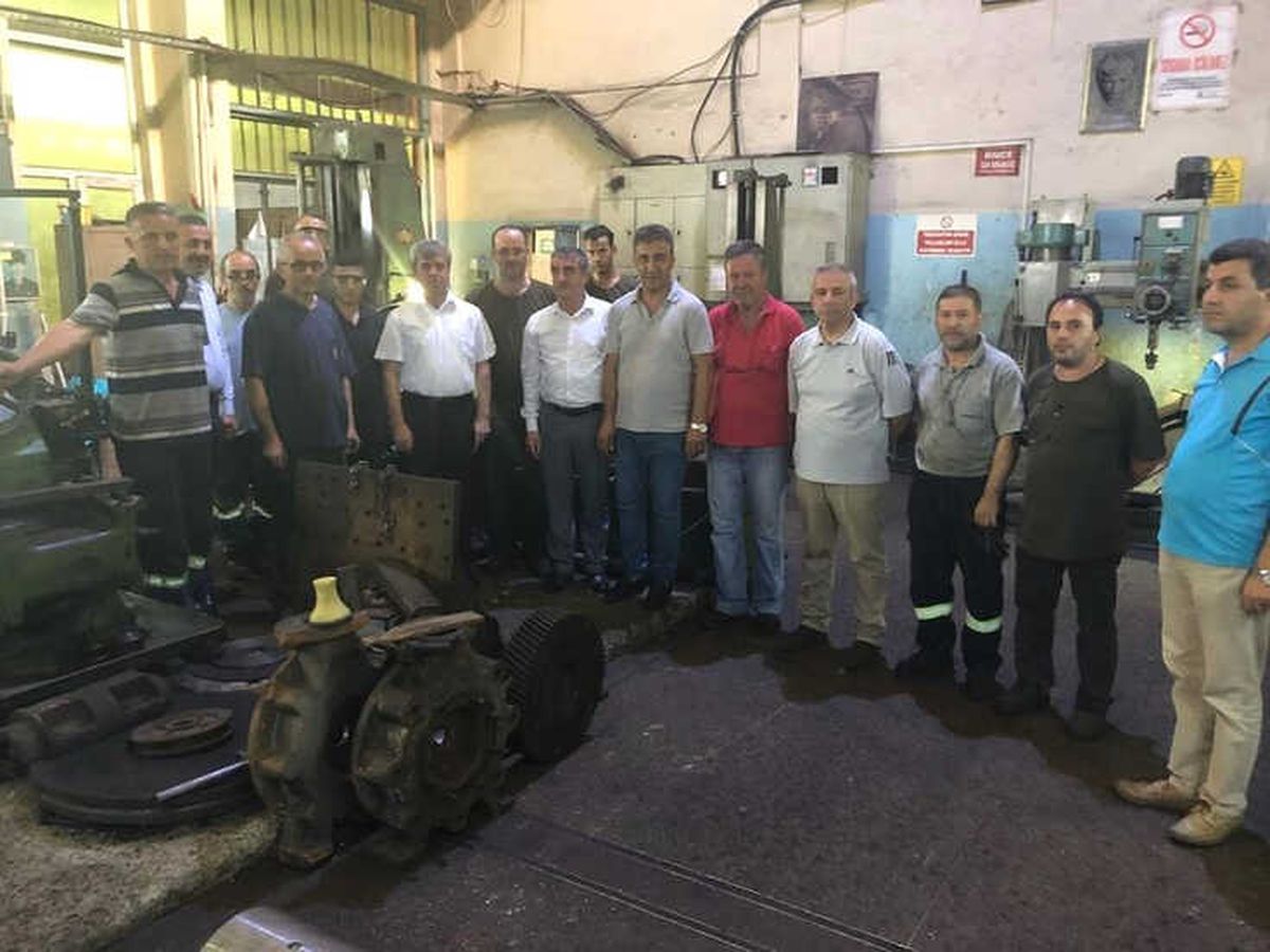 Çınar, Zesob Atölyelerinde İncelemelerde Bulundu
