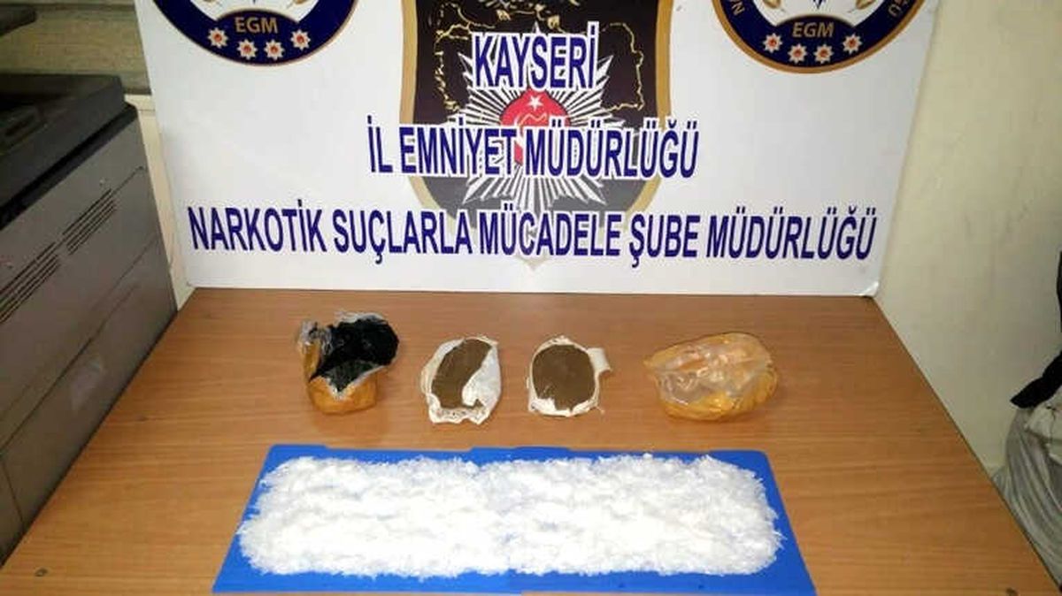 Kayseri\'de Uyuşturucu Operasyonu