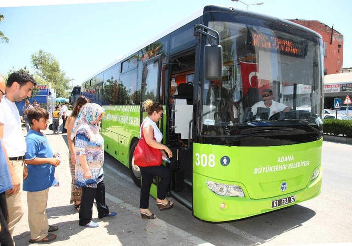 Kızıldağ\'a Klimalı Belediye Otobüsleri Seferde
