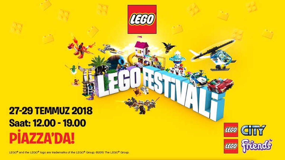 Şanlıurfa Piazza\'nın Lego Festivali Başlıyor