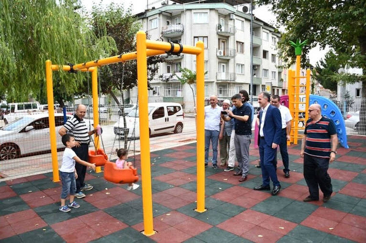 Sinanbey Parkı Yenilendi