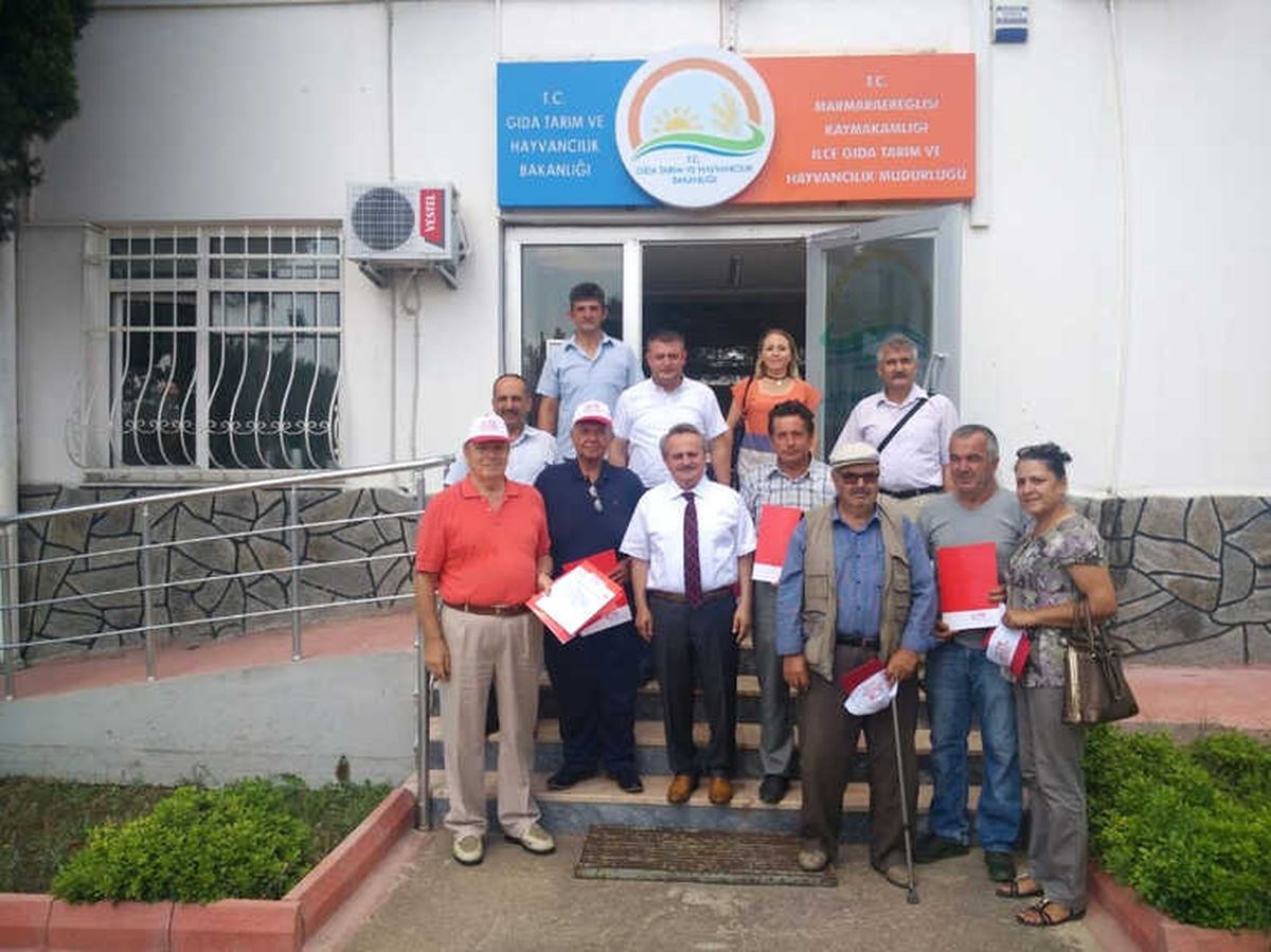 Tekirdağ\'da 5 Kiraz Yetiştiricisine Başarı Sertifikası Verildi