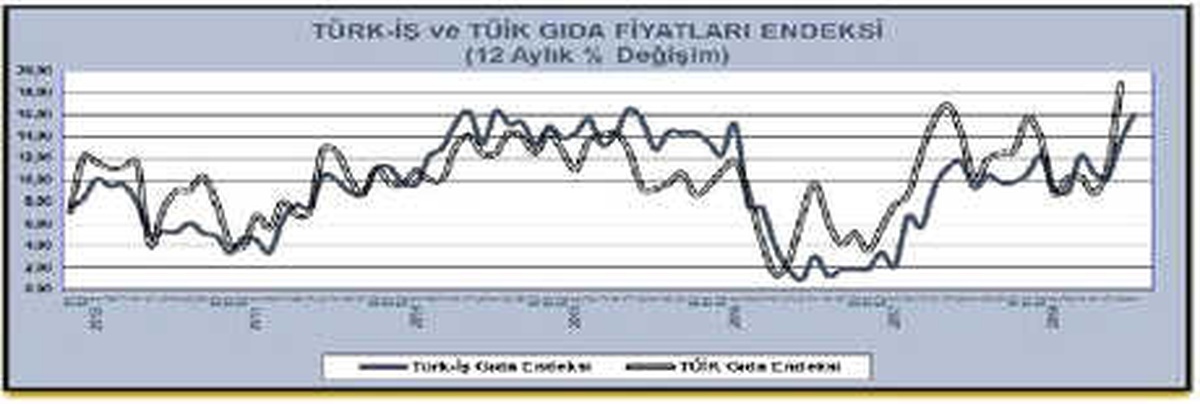 Türk-İş: Dört Kişilik Ailenin Açlık Sınırı 1,738 Liraya Yükseldi