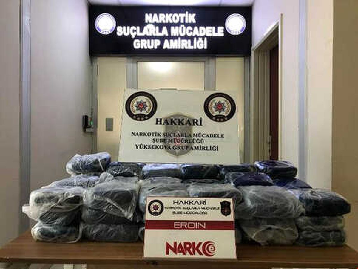 Yüksekova\'da 69 Kilo Eroin Ele Geçirildi