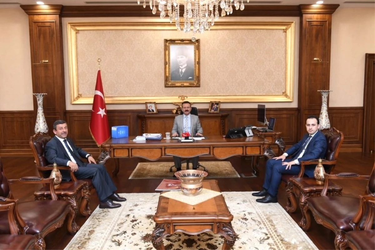 Başkan Karabacak, Vali Aksoy\'u Ziyaret Etti