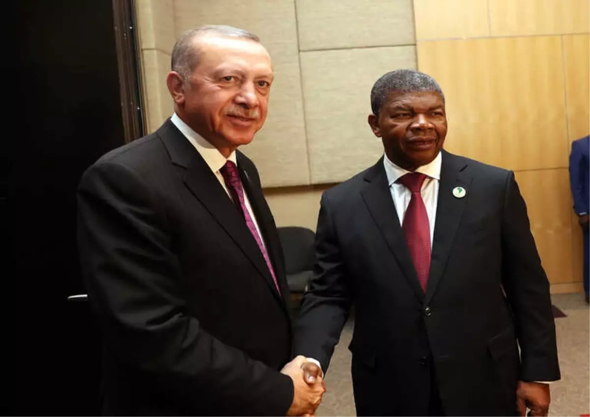 Cumhurbaşkanı Erdoğan Togo ve Angola Cumhurbaşkanları ile Görüştü