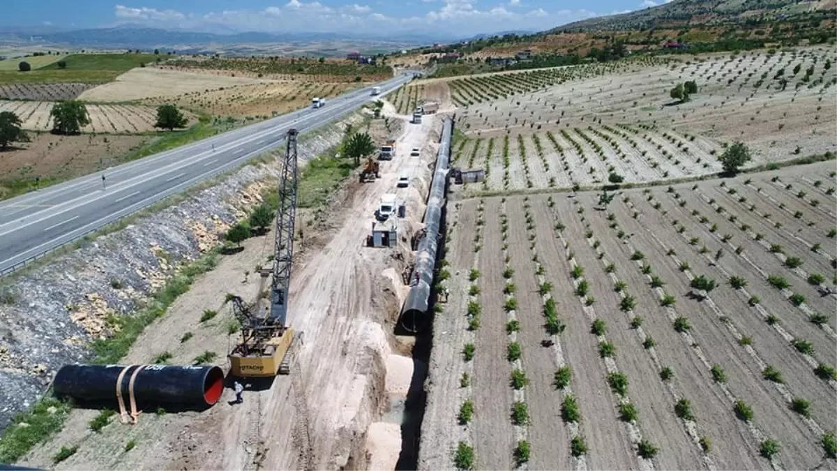 Düzbağ İçmesuyu Projesinin Yüzde 78\'i Tamamlandı