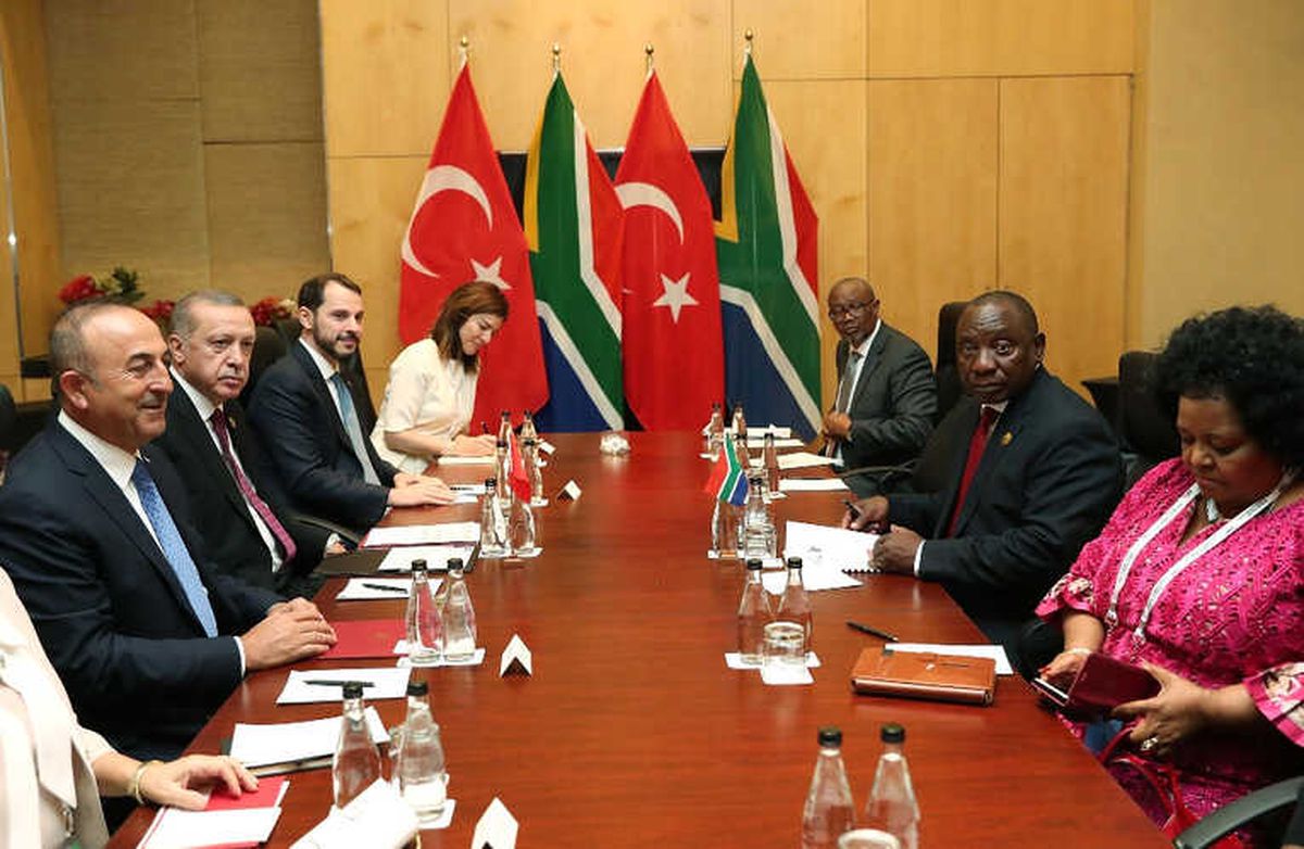 Erdoğan Güney Afrikalı Mevkidaşıyla Görüştü