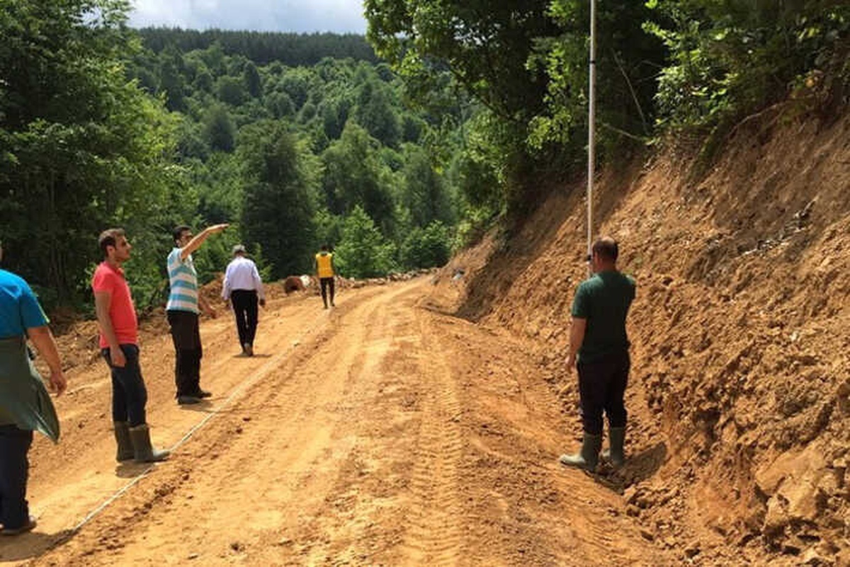 Gölyaka\'da Yeni Yol Yapım Çalışmaları Tamamlandı