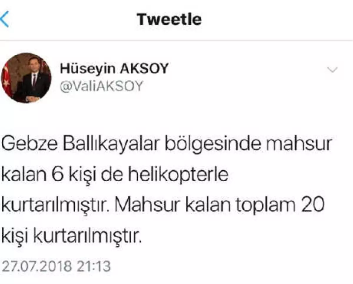 Kocaeli\'yi Sağanak Vurdu, Mahsur Kalan 20 Kişi Kurtarıldı (4) - Yeniden