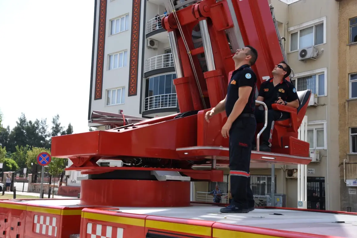 Maski, Olası Bir Yangına Karşı Tatbikat Düzenledi