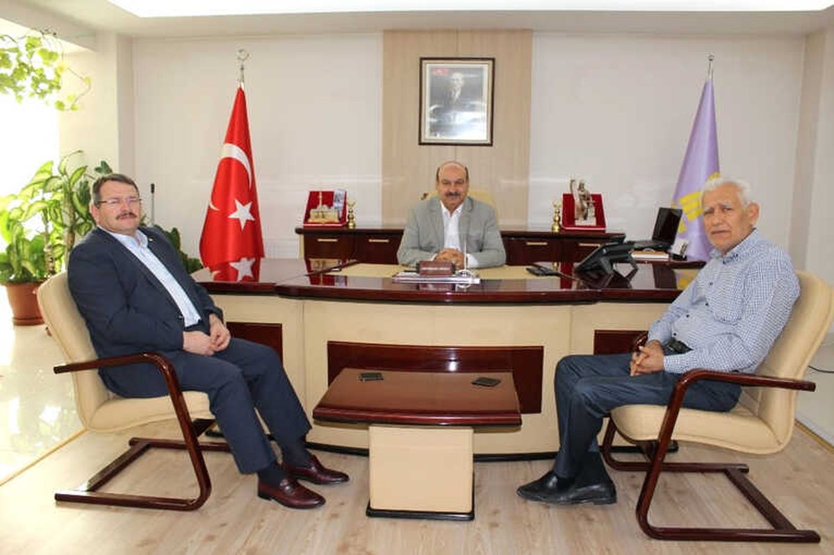 Sgk İl Müdürü Samet Fidan Esob Başkanı Konak\'ı Ziyaret Etti
