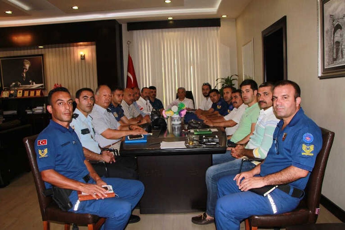 Transanatolia Ralli Raid Yarışı\'nın Güvenlik Toplantısı Yapıldı
