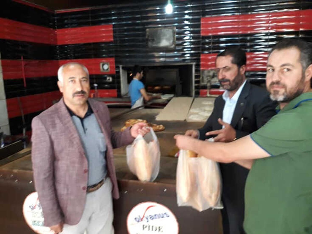 Van\'da \'Askıda Ekmek\' Talimatına Destek