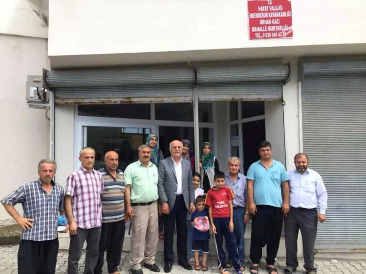 Başkan Seyfi Dingil Muhtarları Dinliyor