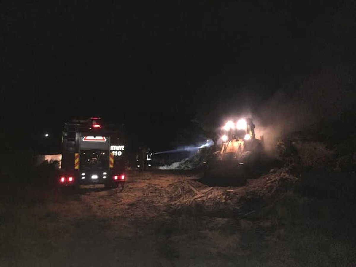 Develi\'deki Balya Yangını Söndürüldü