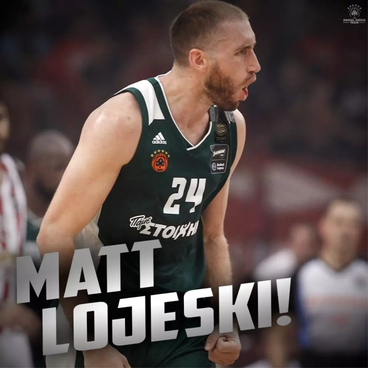 Panathinaikos, Matt Lojeski\'nin Sözleşmesini 1 Yıl Uzattı