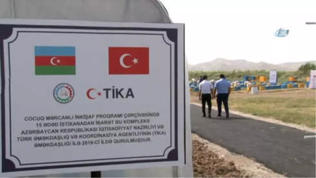 Tika, Çocuk Mercanlı Köyüne Yerleşen Ailelere İstihdam Sağlıyor- Tika Azerbaycan\'da Projelerine Hız...