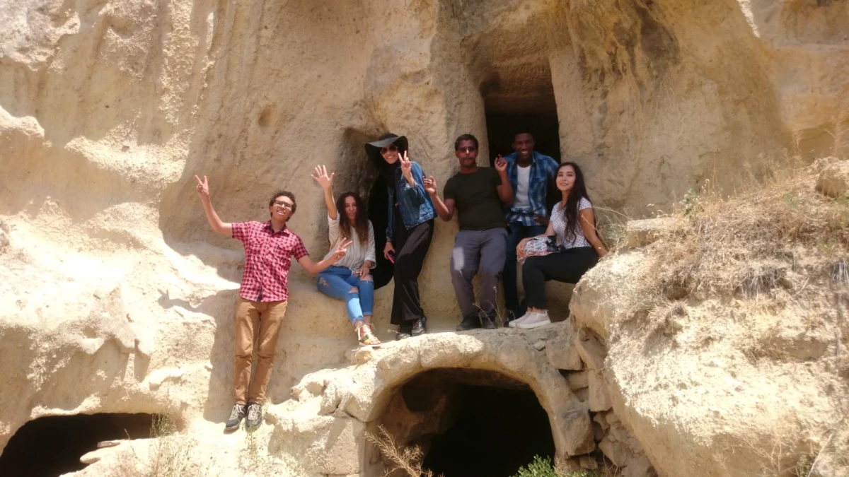 Uluslararası Öğrenciler Kapadokya\'yı Gezdi