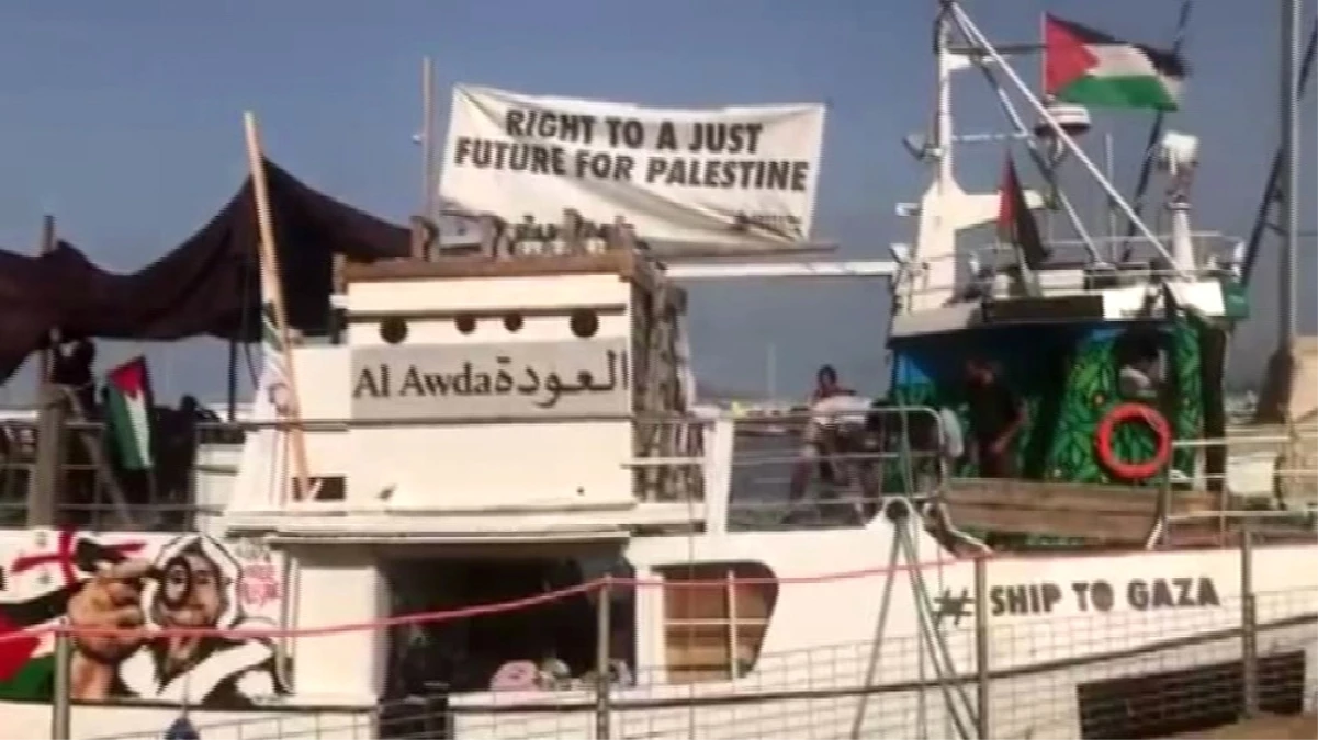 İsrail Donanması Özgürlük Filosu\'nu Durdurdu