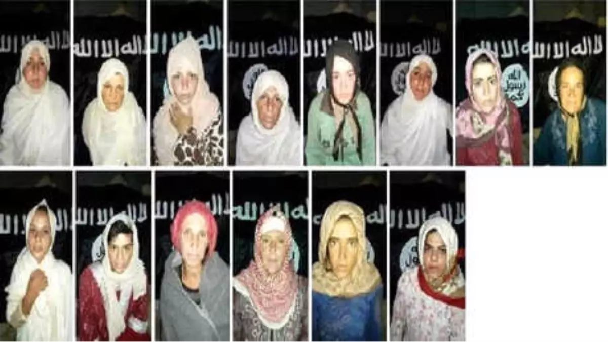 Deaş, Suriye\'de Kadın ve Kız Çocuğu 14 Kişiyi Kaçırdı