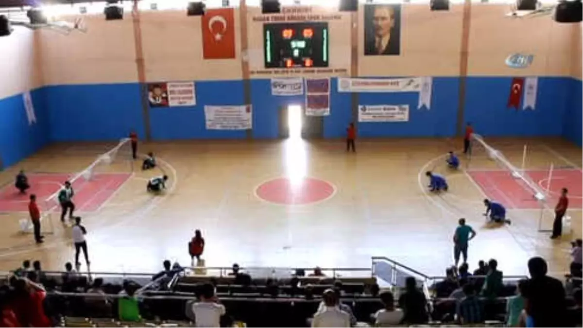 Goalball Erkekler Yükselme Grubu Müsabakaları Başladı