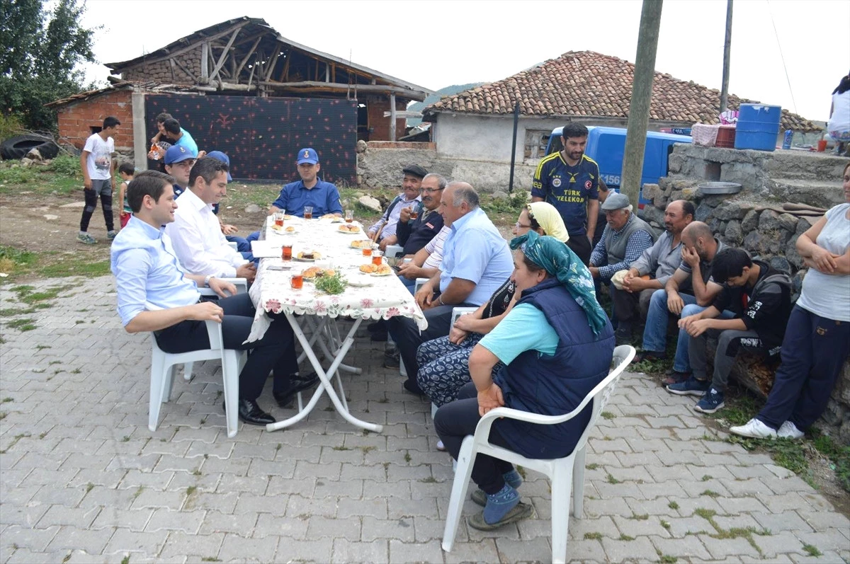 Gümüşhacıköy Kaymakamı Bulan Köyleri Ziyaret Etti