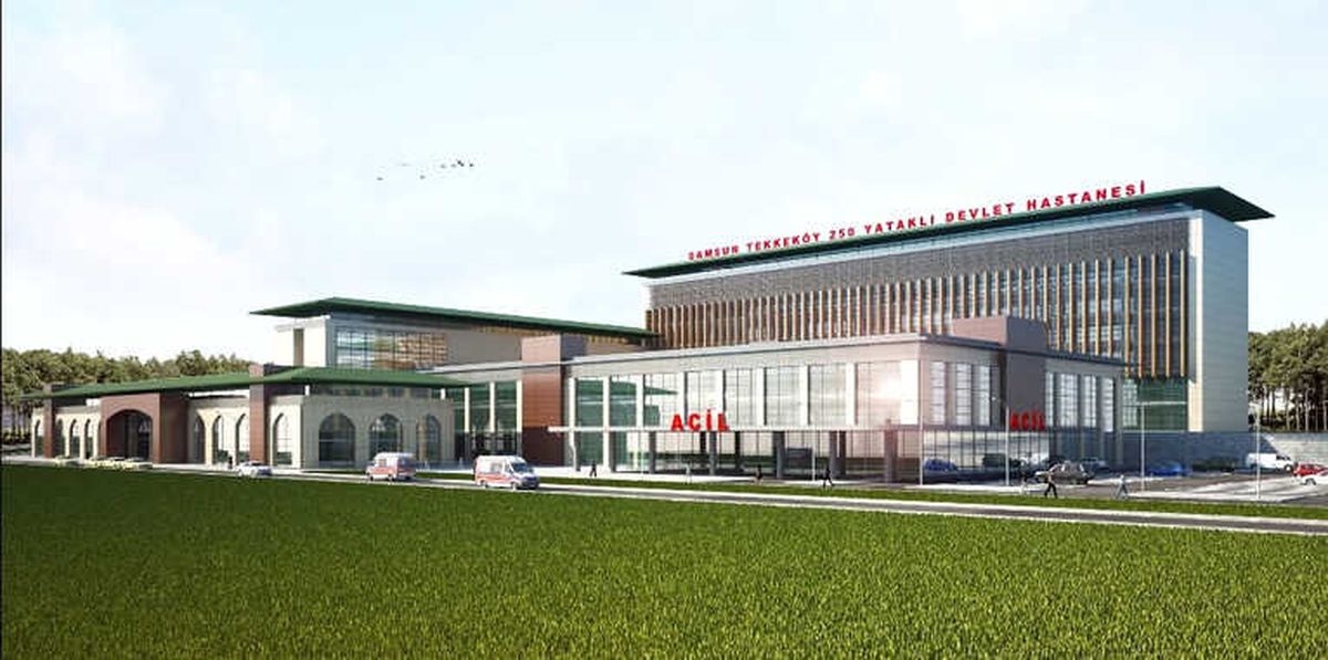 Tekkeköy\'e Yapılacak 250 Yataklı Devlet Hastanesinin İhalesi Yapıldı