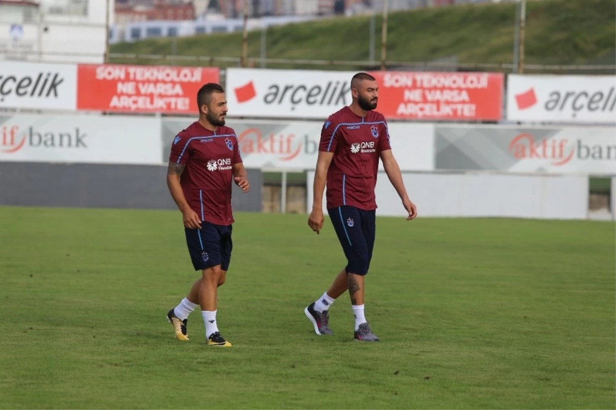 Trabzonspor\'un Yeni Transferi Majid Hossein Takımla Antrenmana Çıktı