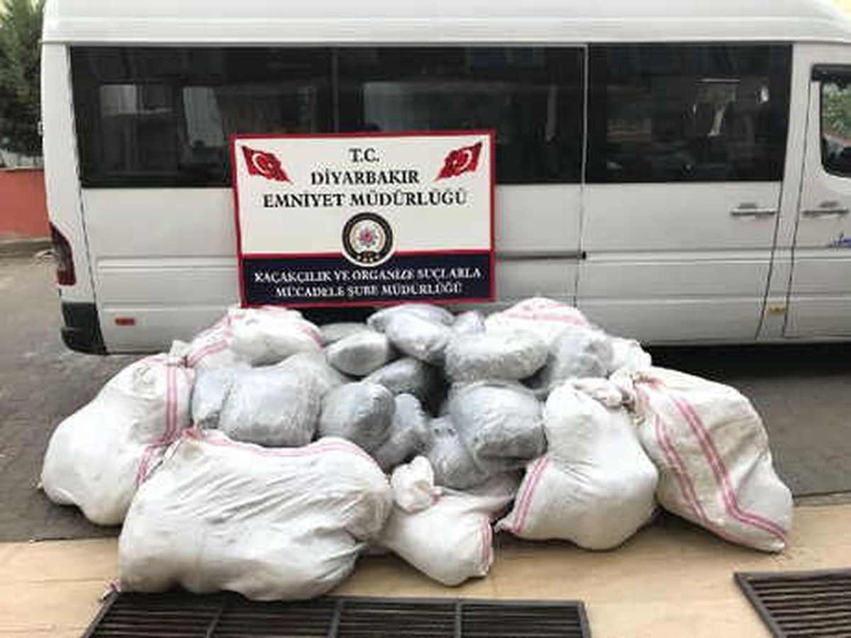 Diyarbakır\'da 18 Günde Toplam 1 Ton 239 Kilo Esrar Ele Geçirildi