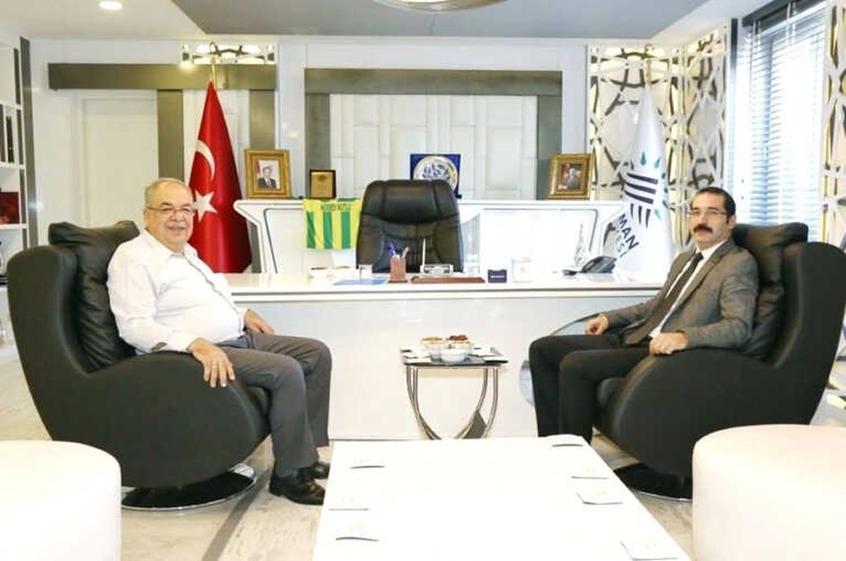 İdare Mahkeme Başkanı Ergüder, Kutlu ile Bir Araya Geldi