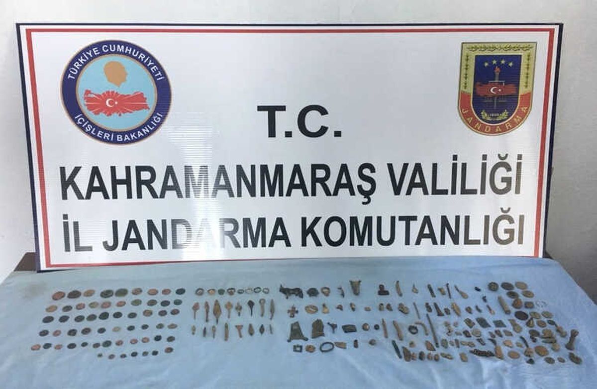 Kahramanmaraş\'ta Tarihi Eser Operasyonu