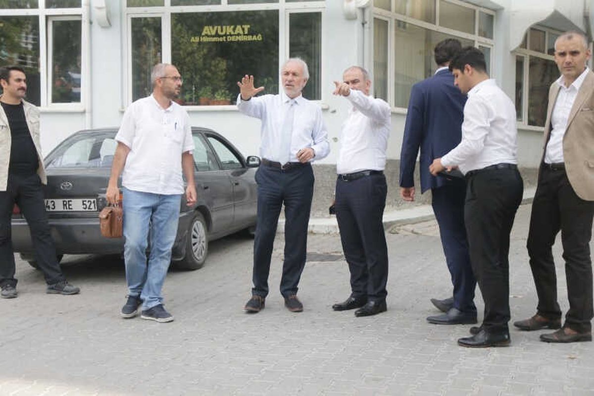 Saray Mahallesi\'ne Yağmur Suyu Hattı