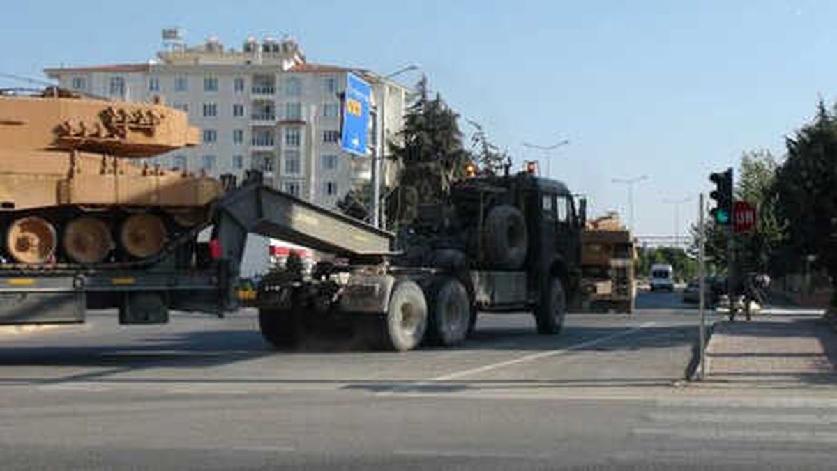 Suriye\'ye Askeri Araç Sevkiyatı